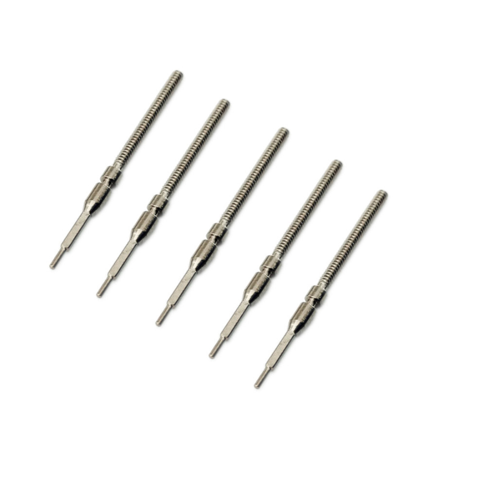 5Pack Steel Watch Stem Replacement Parts For MIYOTA 8200/8205/8215/821A Movement