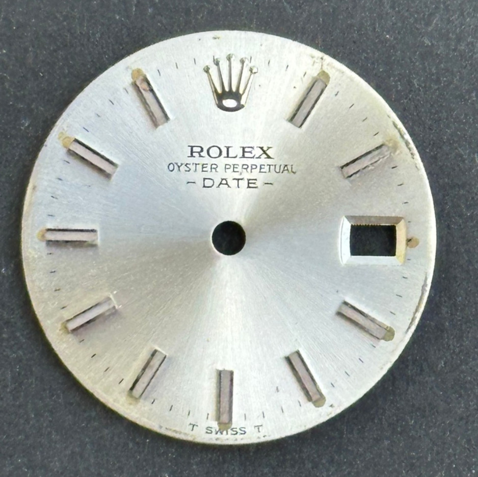 Vintage Rolex Oyster Perpertual Date Watch Dial For 26mm Case 6517 6519 6917
