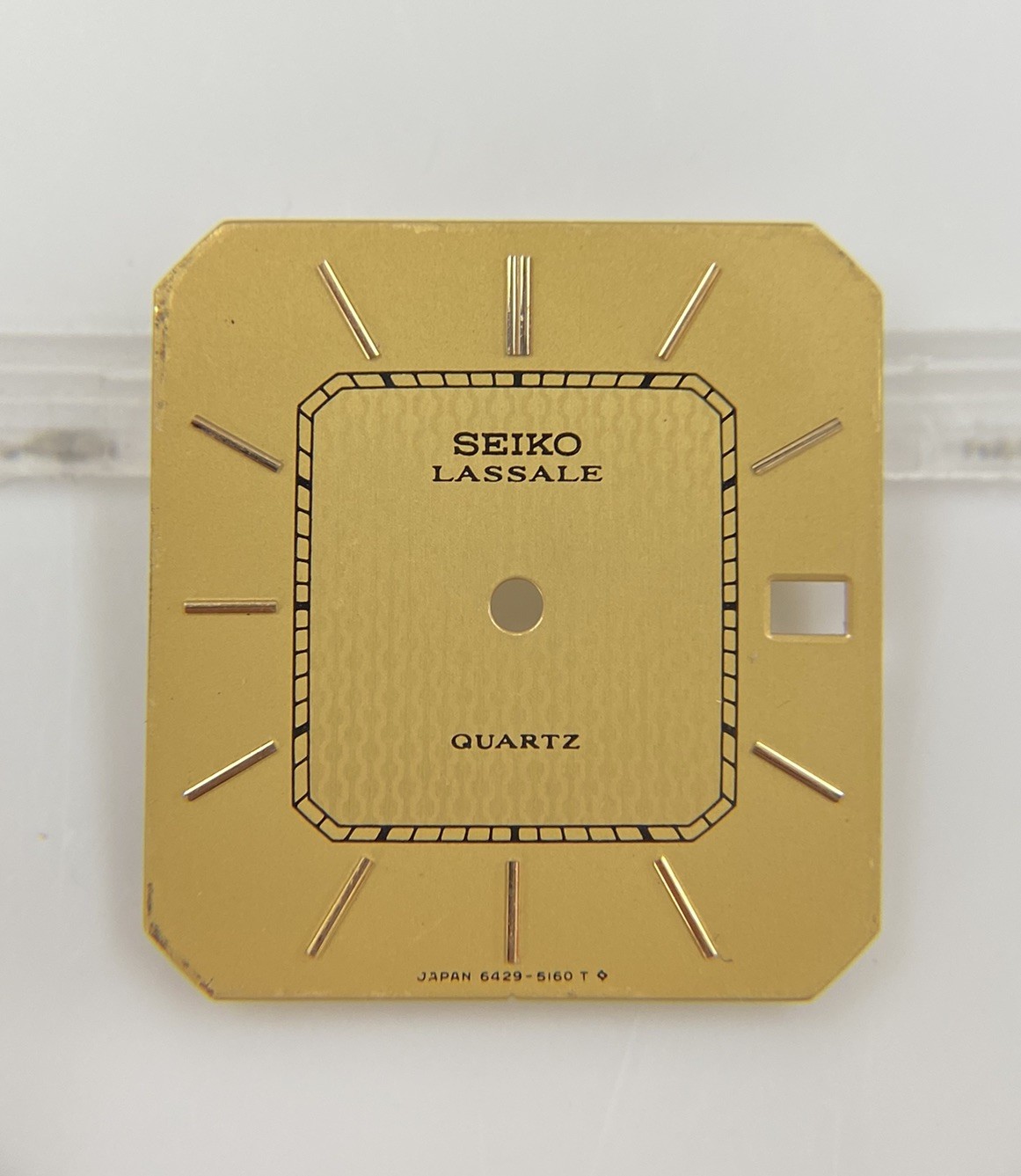 Original Seiko Lassale 6429-5019 Gold Dial