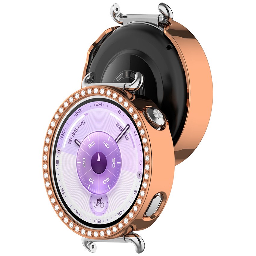 Single-row Diamond Watch Protective Case Accessories for HUAWEI Watch GT6 41MM