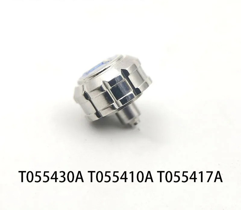 TISSOT Screw Down WATCH CROWN & Tube Silver Spare Part,T055, Stem ,PRC200/PRS200