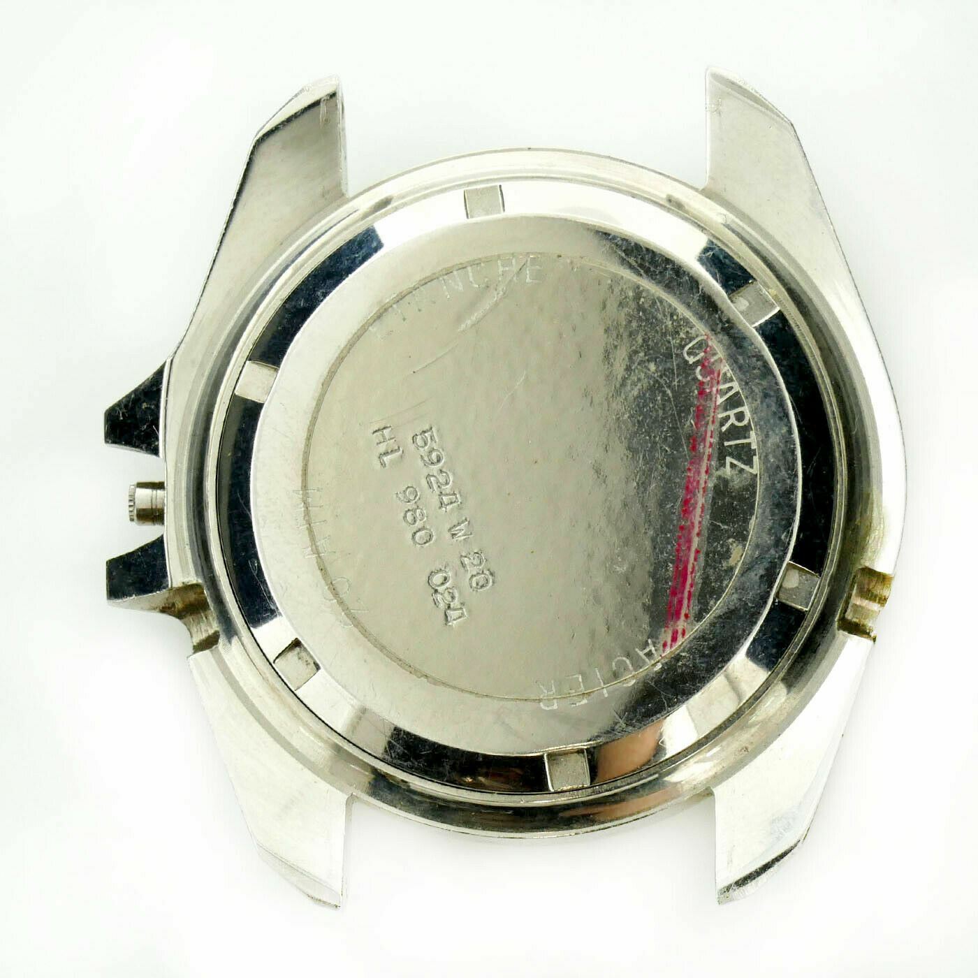 TAG HEUER DIVER HL 980.024 STAINLESS STEEL CASE FOR PARTS OR REPAIRS