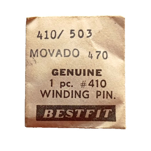 Movado 470 473 475 477 Winding Pinion watch part #410/503