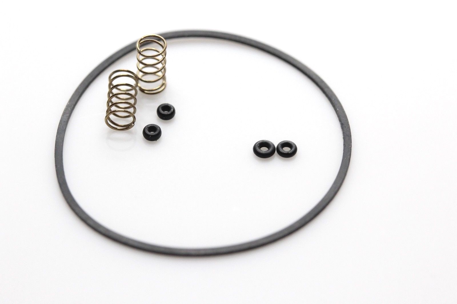 2 Pusher Springs w/ Seals O Ring Case Gaskets For SEIKO Chron 6139 Button Crown