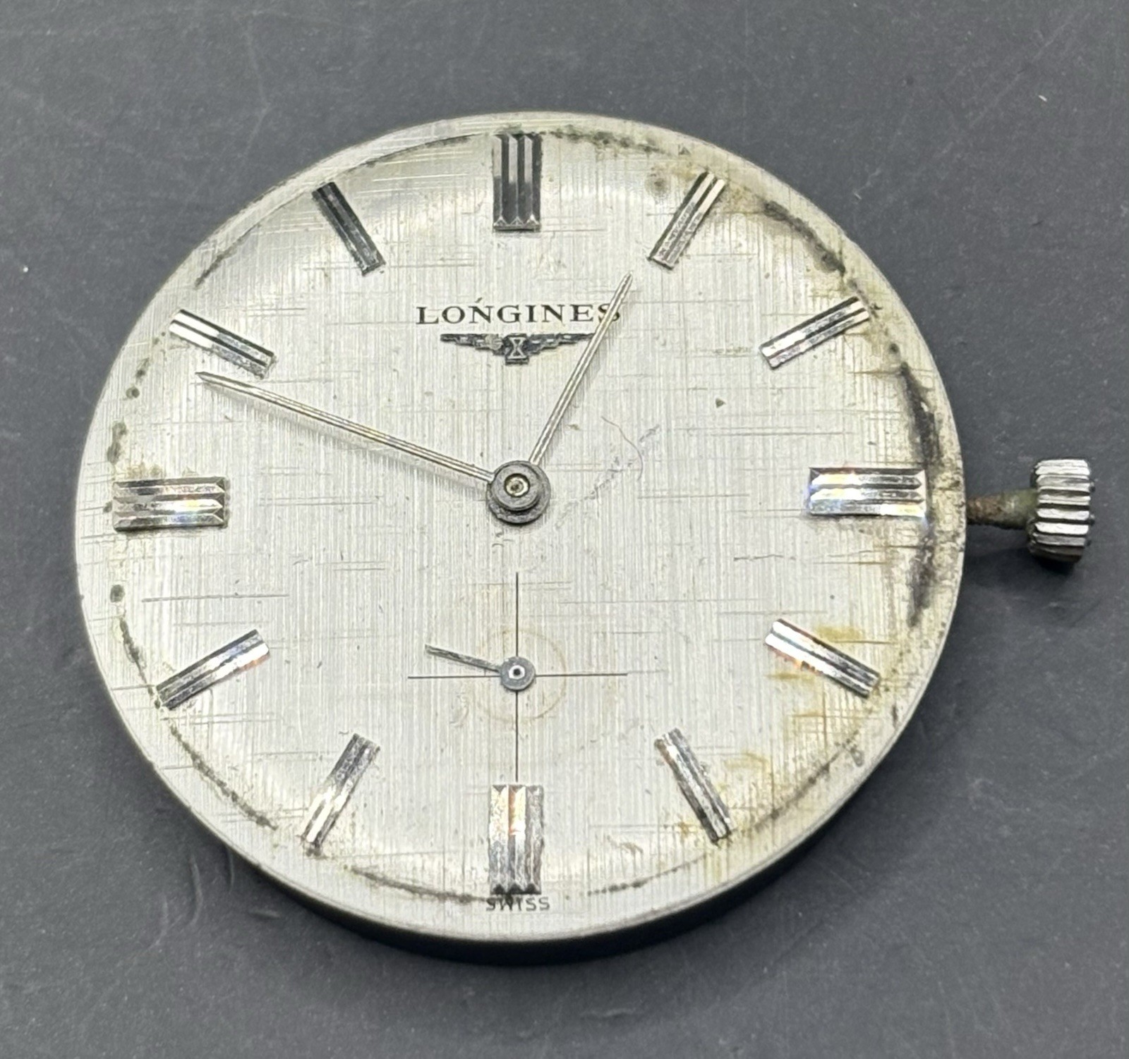 Longines 23Z 17 Jewel Watch Movement and Dial Mens Runs 29mm