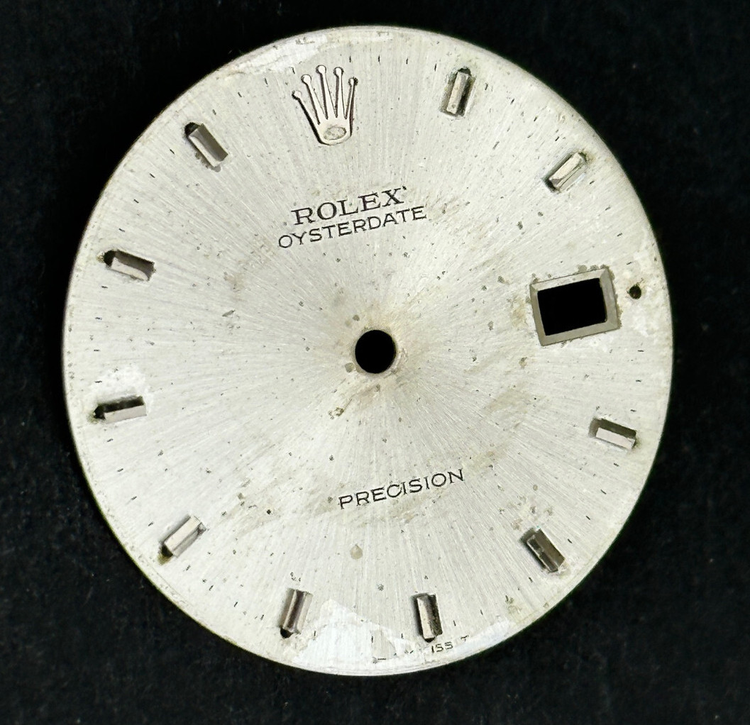 Vintage Rolex Oysterdate Precision Watch Dial for 6694