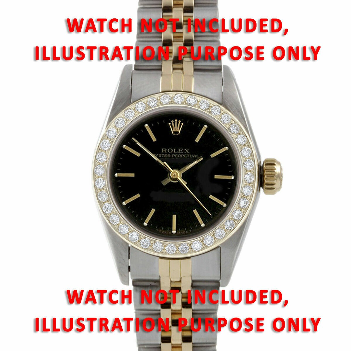 .70CT BEAD PAVE NATURAL DIAMOND BEZEL FOR ROLEX NO DATE WATCH 67243 76163 76183