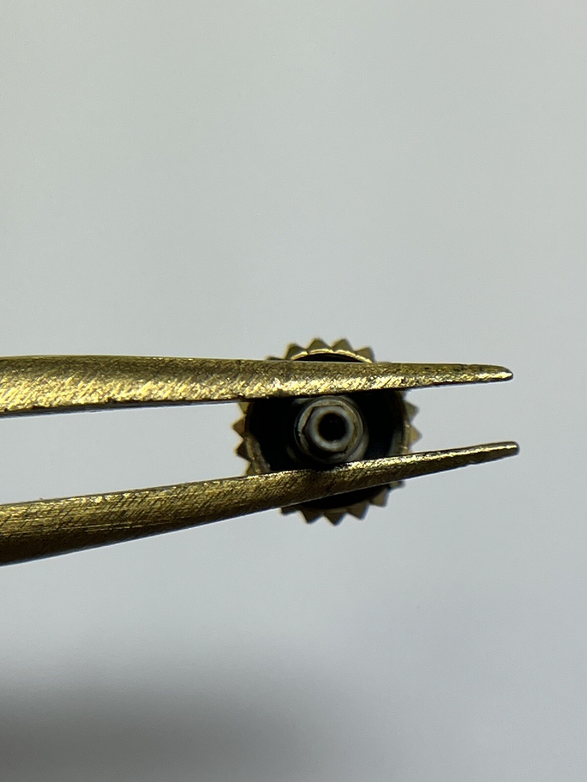 Genuine Rolex 24-530-8 5.3mm 18k Yellow Gold Crown. (30)