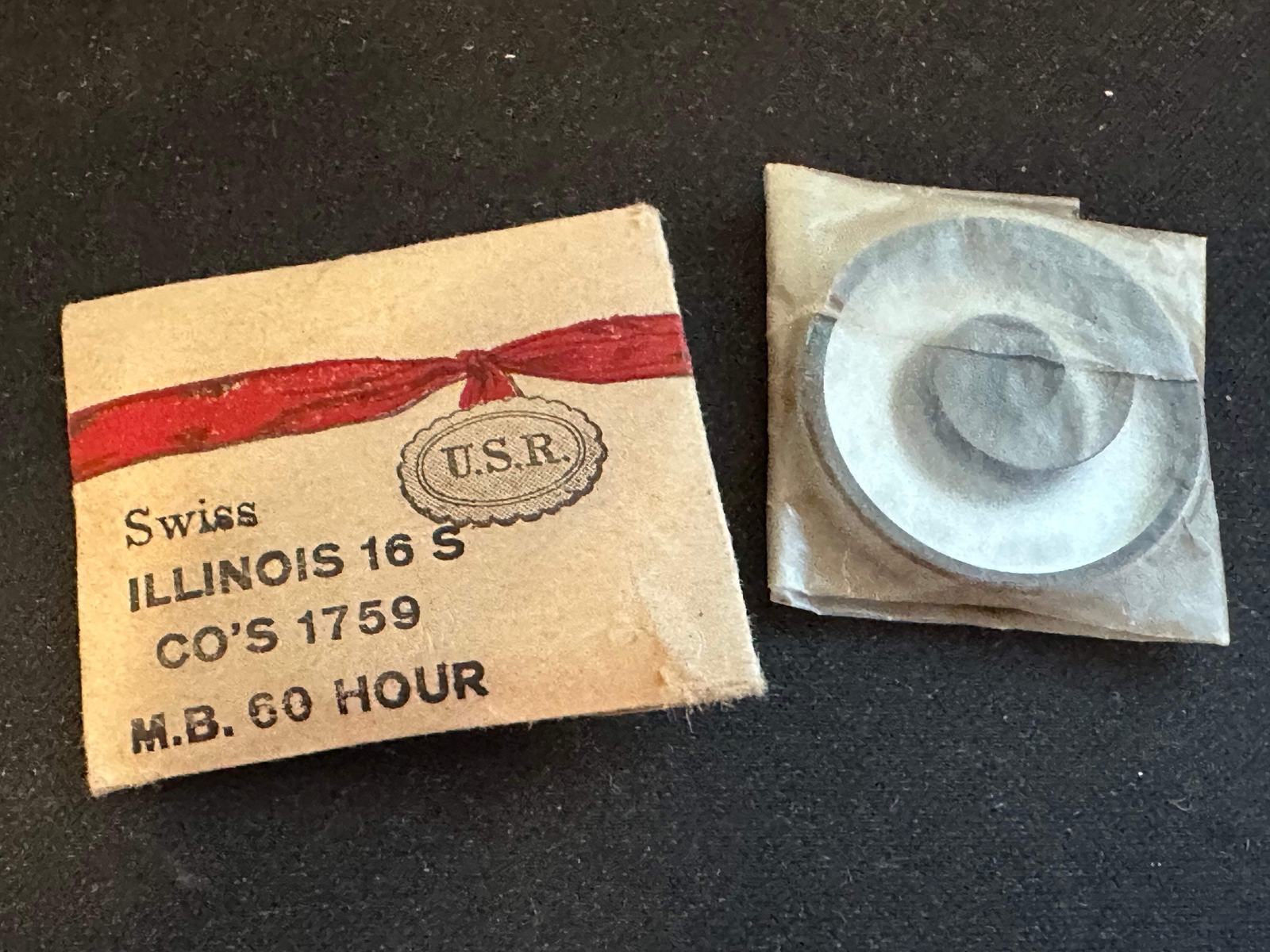 USR Mainspring for Illinois 16s 60hr No. 47309 – Steel