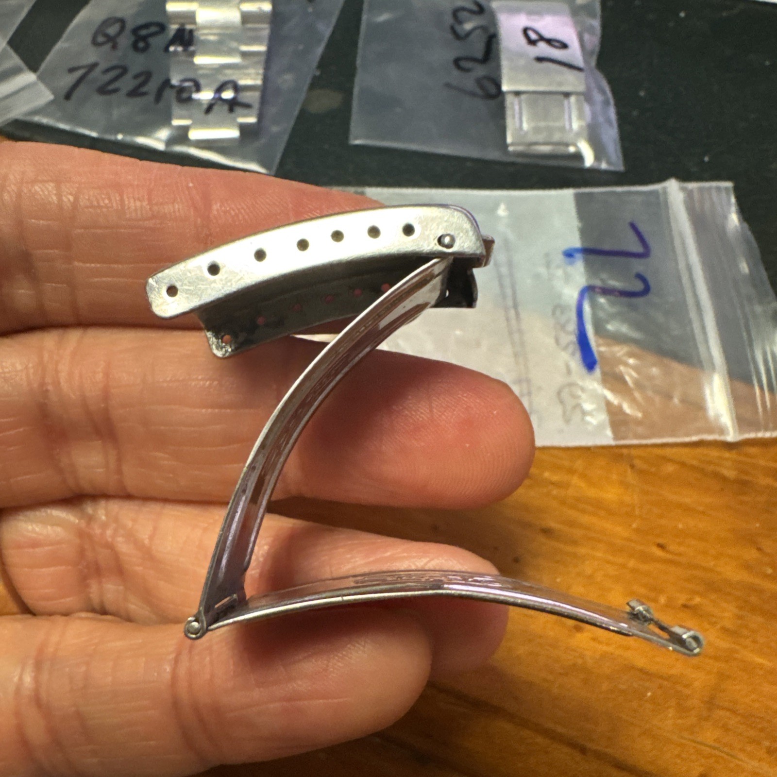 Rolex Oyster Bracelet Clasp 7836 78360 VC 14 1978 1016 1675 16750 1601 (72)