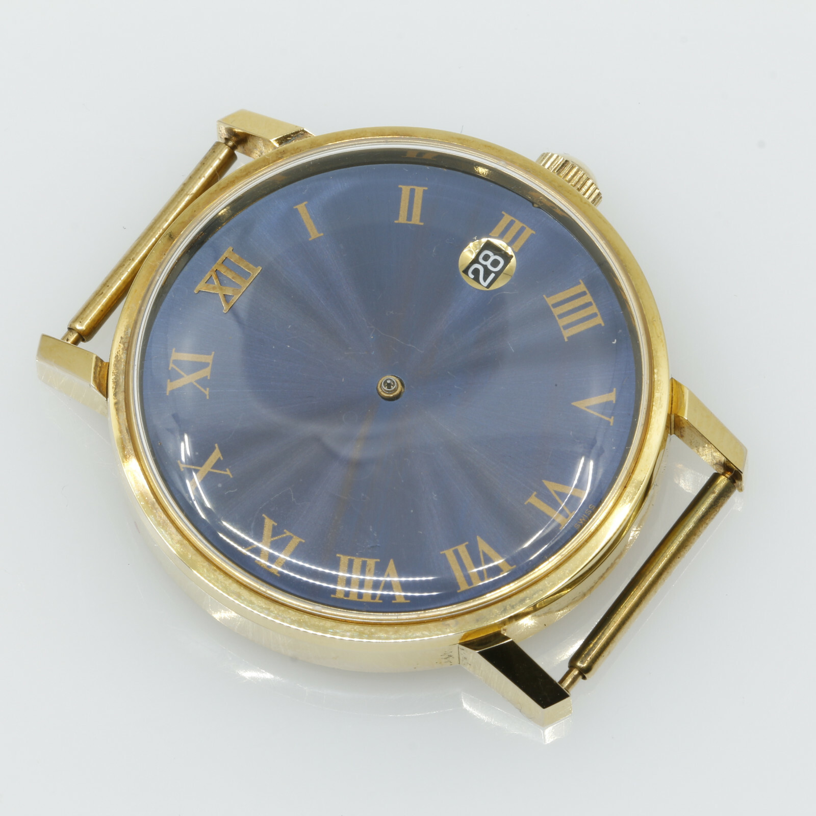 WATCH CASE S. STEEL Case back NOS it could fit ETA 2836-2, Antimagnetic