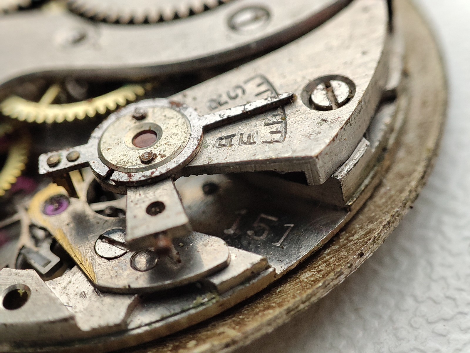 Arogno 151 Watch movement praises 23.5 mm – for parts and spares