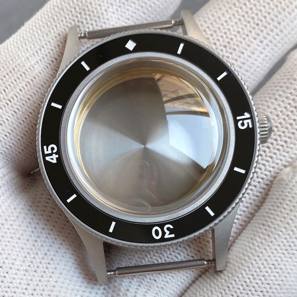 20ATM 40mm Sapphire Watch Case For Fifty Fathoms NH35 NH36 ETA2824 Miyota8215