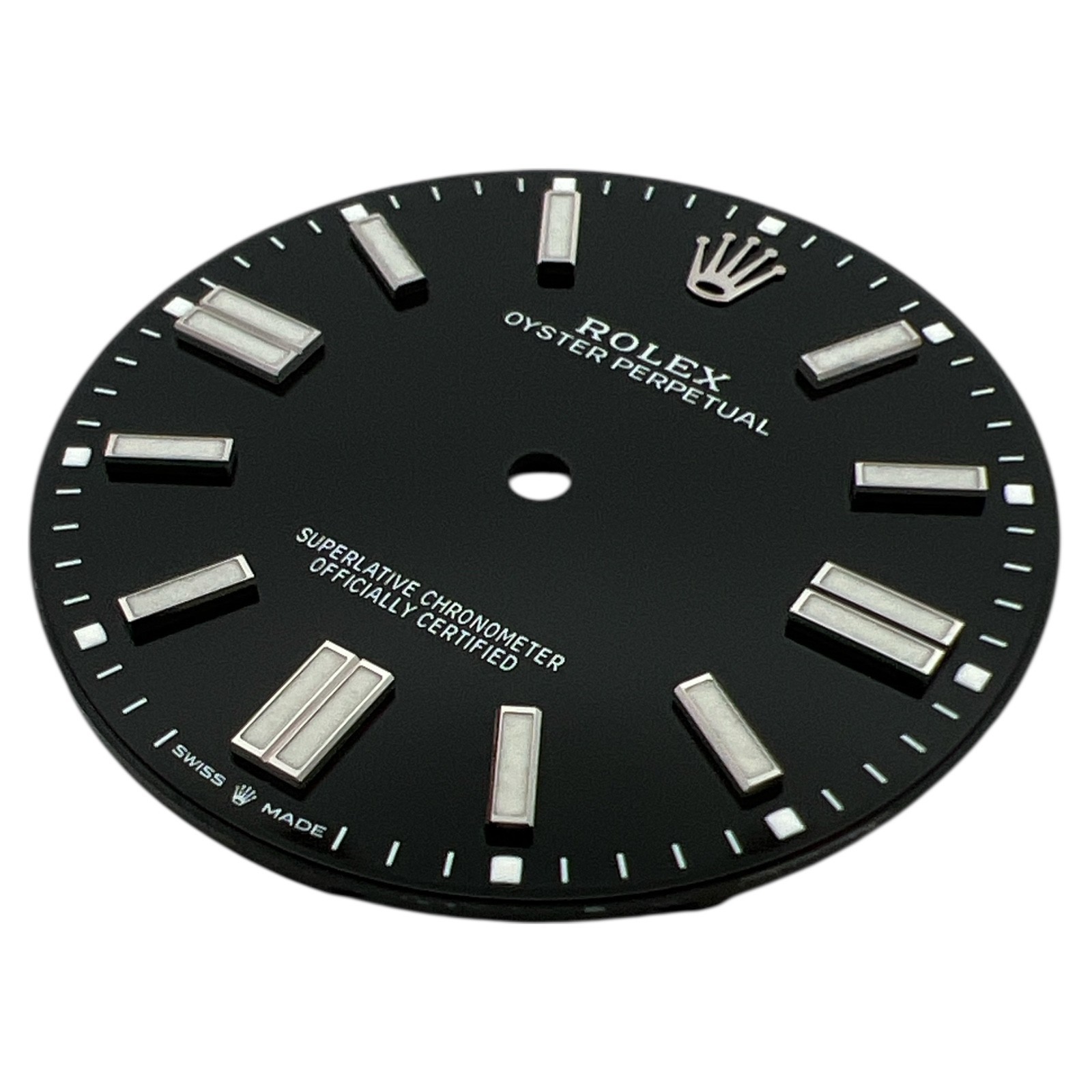 Genuine Rolex Oyster Perpetual 41mm Dial Black & Steel 124300