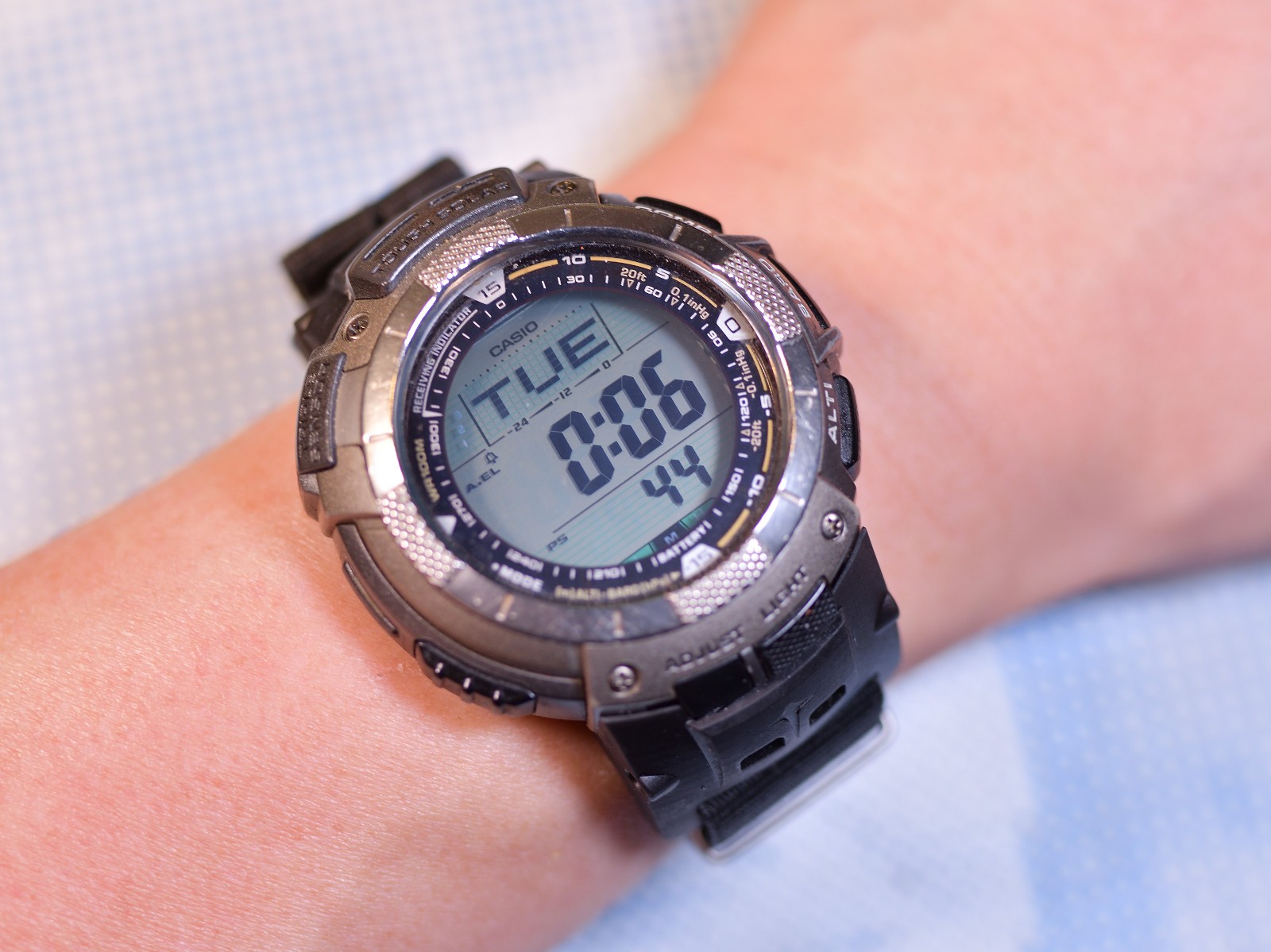3D Printed Tough Resin Watch Adapter For ProTrek PAW1100