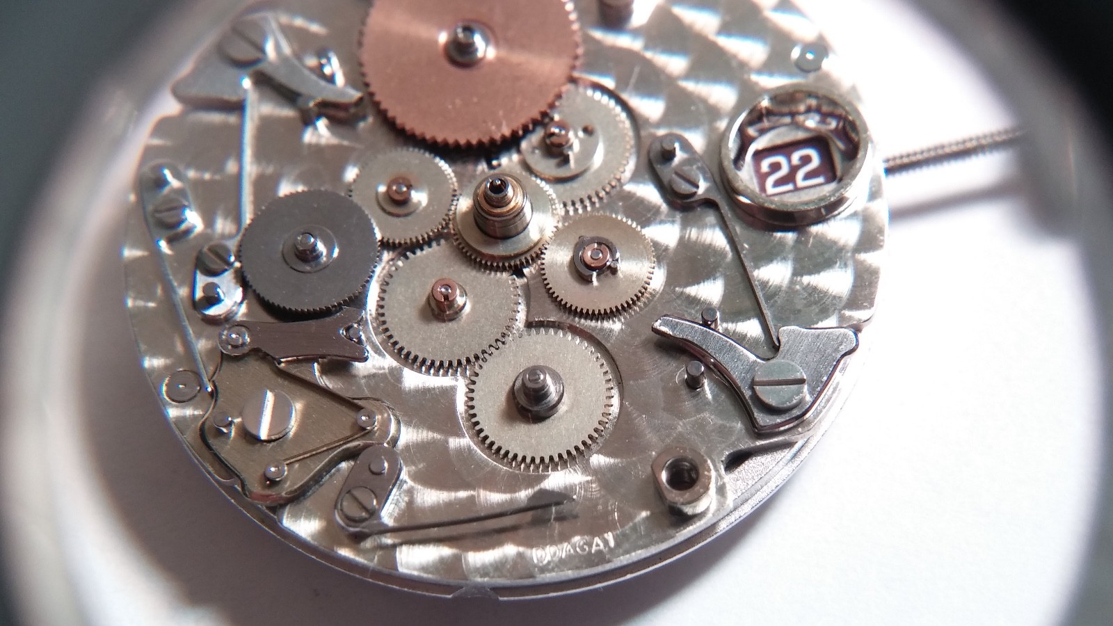 ETA 2892 A2 movement Corum rotor, runs, date at 3 o’clock, beautiful