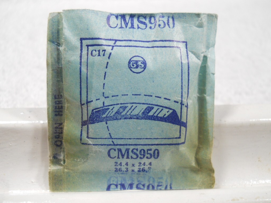 GS CMS950 Watch Crystal For Helbros – 26.3 x 26.3 – 24.4 x 24.4 mm – Replacement
