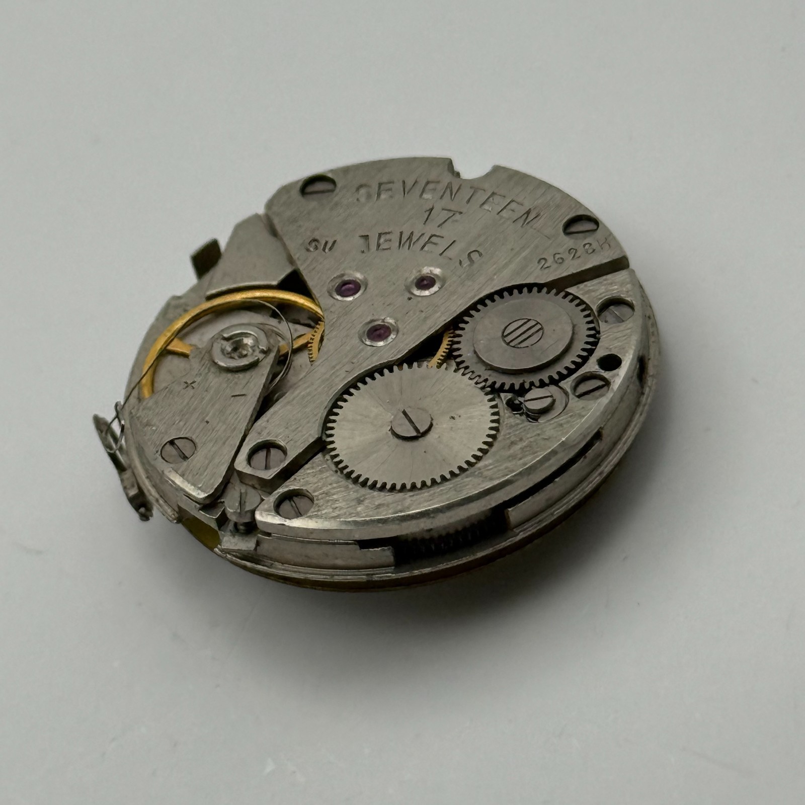 Raketa 2628.H Watch Movement Soviet 17 Jewels Manual Wind Parts Repair 26.6mm
