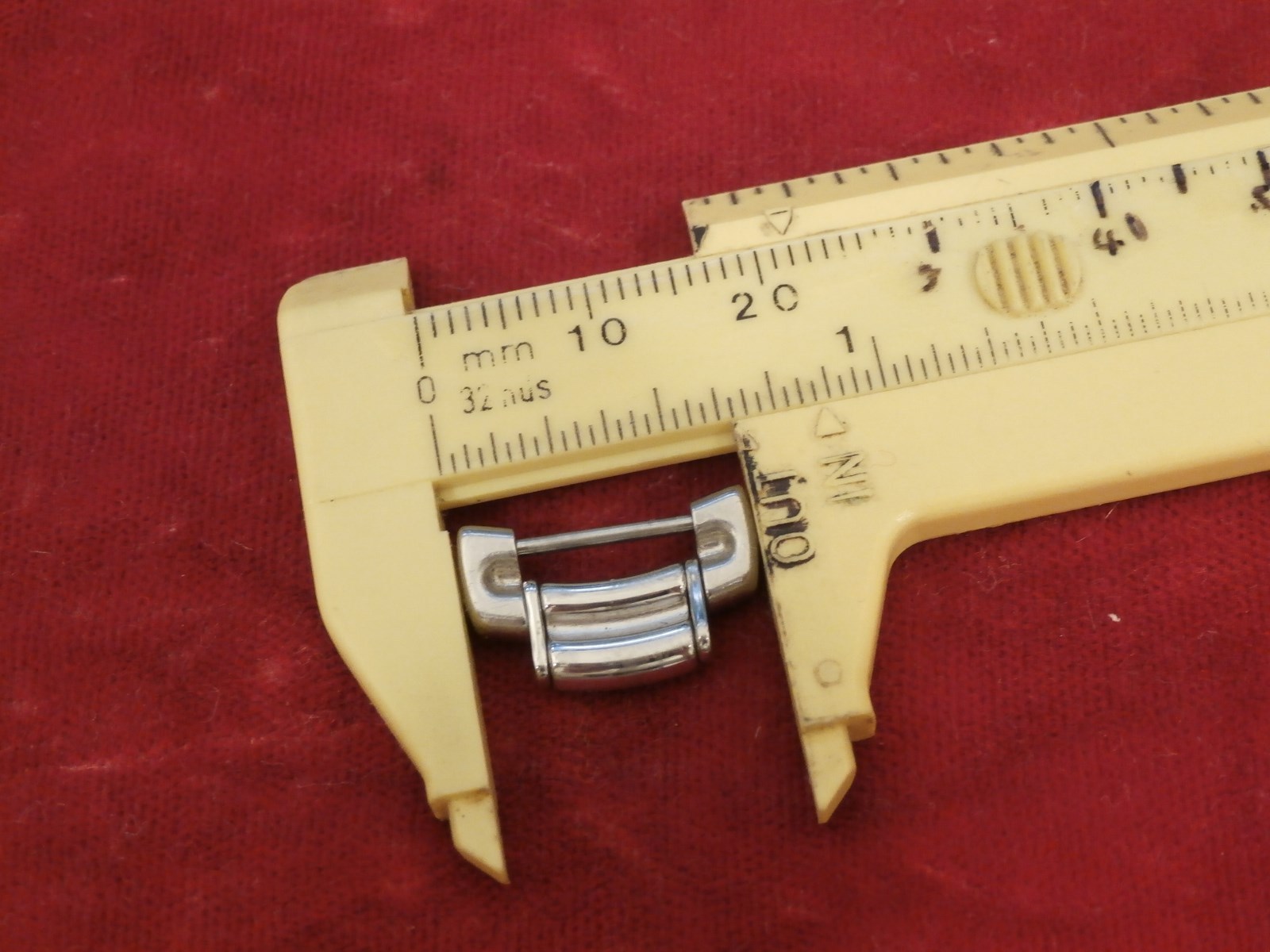 GENUINE EBEL MENS 1911 BAND BRACELET LINK ALL STAINLESS STEEL 16.7MM