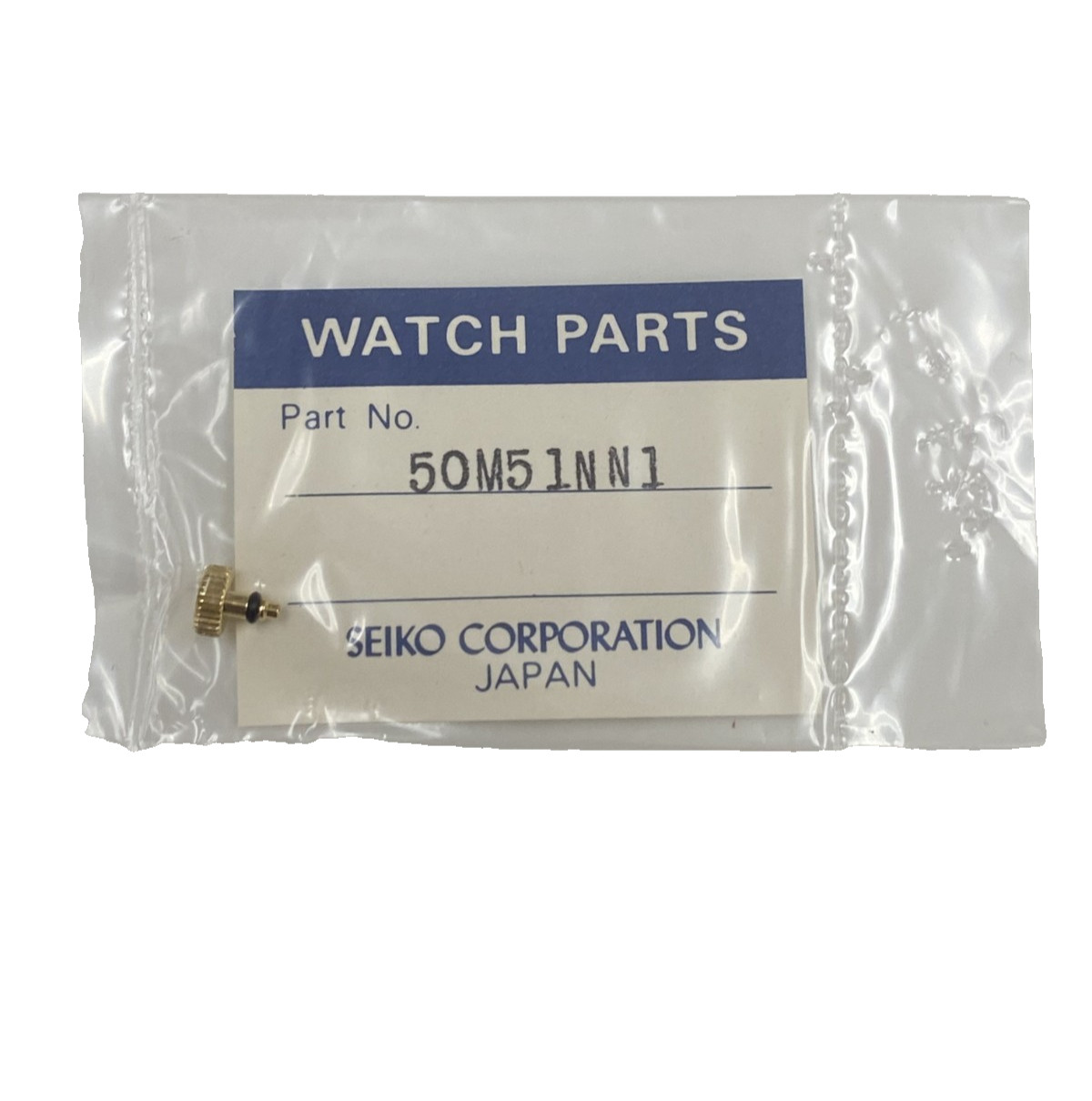 Genuine Seiko 50M51NN1 Crown for V041-0010/6040/6070/8000/9070/9080/9160/9170