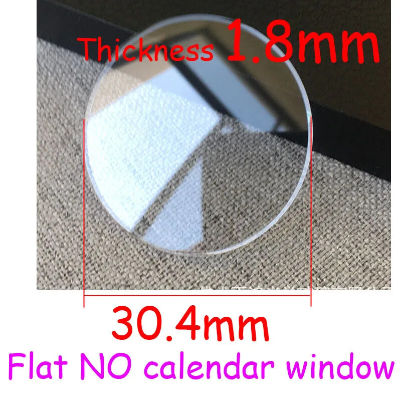 Sapphire Crystal for RLX Watch Lens 21.3 25.3 29.4 30.4 32.7mm Round Watch Glass