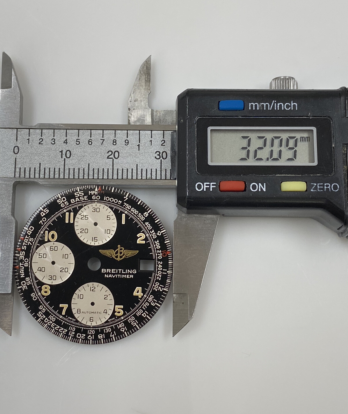 Original Breitling Old Navitimer Ref. 81610/A13019 Black Dial