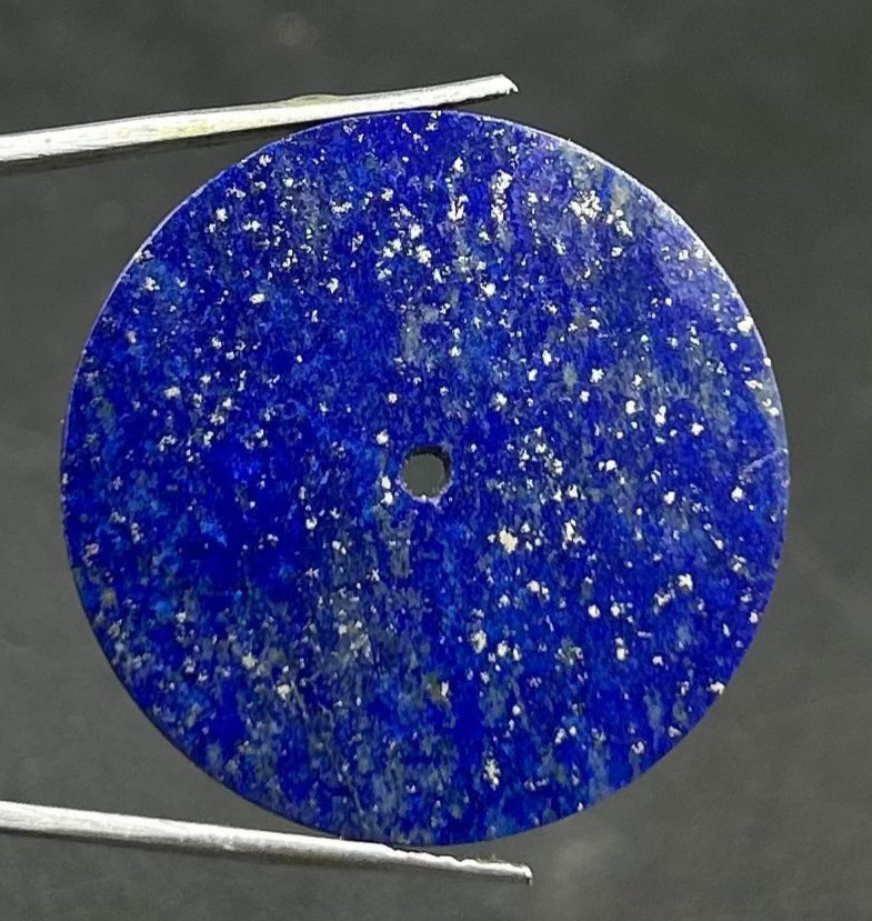 Blue Lapis lazuli Watch Dial 31.5 mm Gemstone Flat Disc GMC-644 watch face