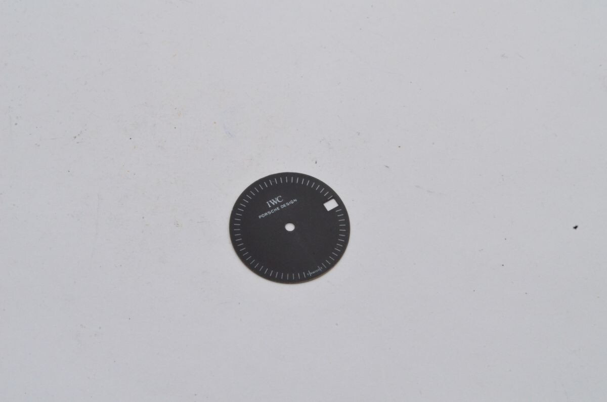 IWC Porsche Design Zifferblatt Dial Schwarz Vintage for 3523