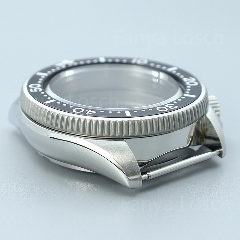 38mm Modify Seiko Turtle Mod Steel Watch Case Sapphire Ceramic For Seiko NH35 36