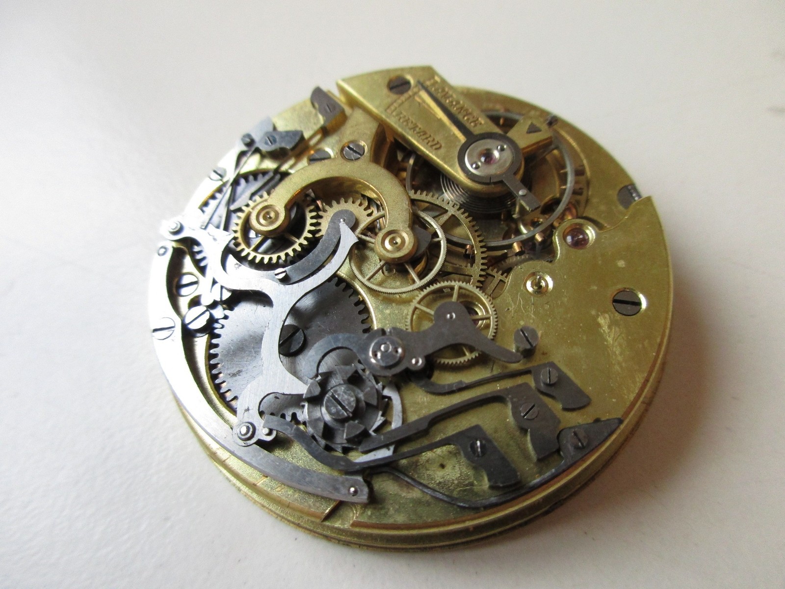 Chronograph pocket watch movement ø 43.2 mm – balance moves