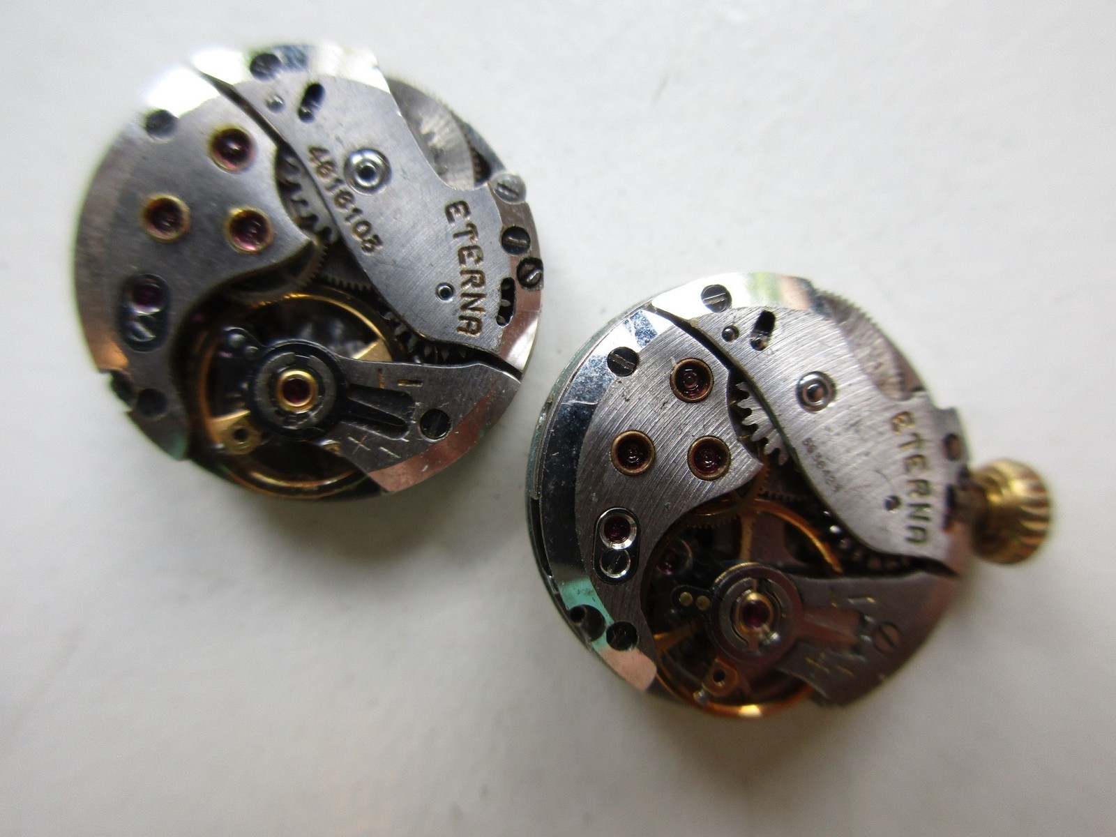 Eterna cal. 1418U Swiss watch movements – for parts