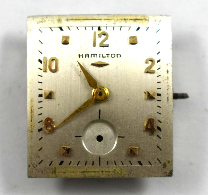Vintage Hamilton Manual Wind 22J 770 Wrist Watch Movement lot.ed