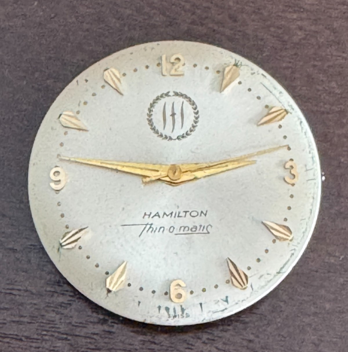 VINTAGE MEN’S HAMILTON AUTOMATIC WRISTWATCH MOVEMENT CAL. 623 RUNS GREAT