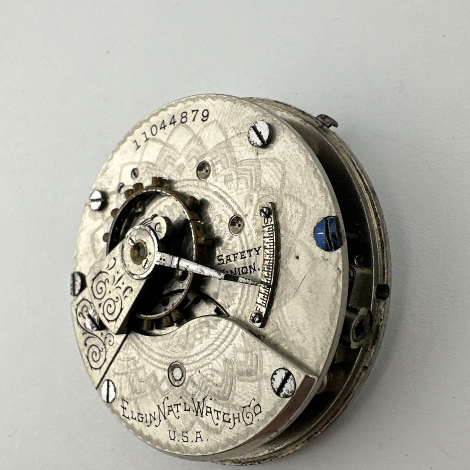 Vintage Elgin Grade 288 18s 7J OF Pocket Watch Lever Set Movement – For Repair