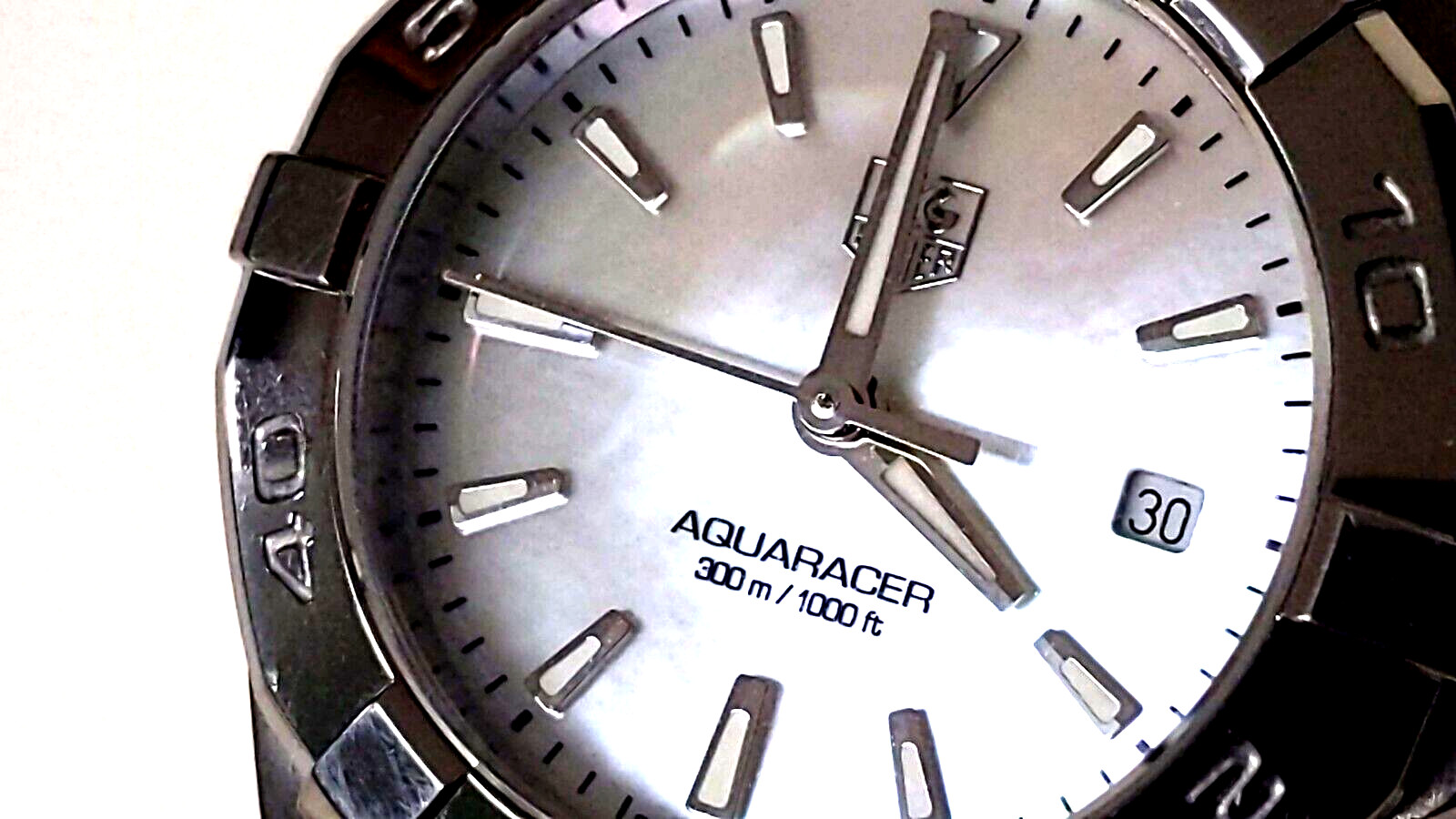 Tag Heuer Aquaracer Ladies watch S/S watch, with extra links great condition