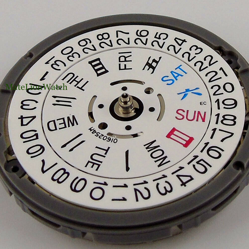 NH35A NH36A Automatic Movement for 3/3.8/4 o’clock Day/Date Hacking Seconds