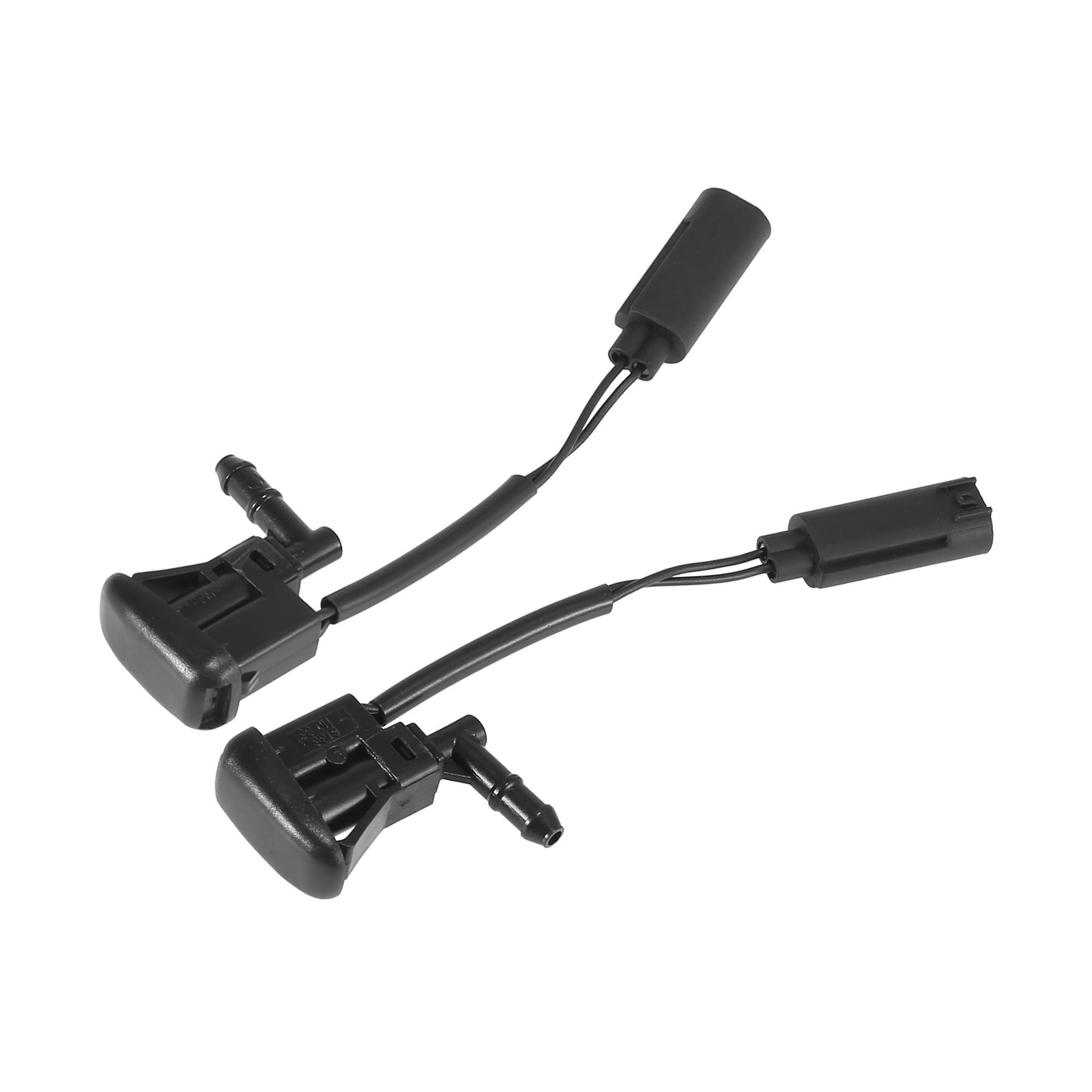 2pcs Windshield Washer Nozzles Spray Jet for BMW 3′ E46 1997-2006 Z4 E89 2008…
