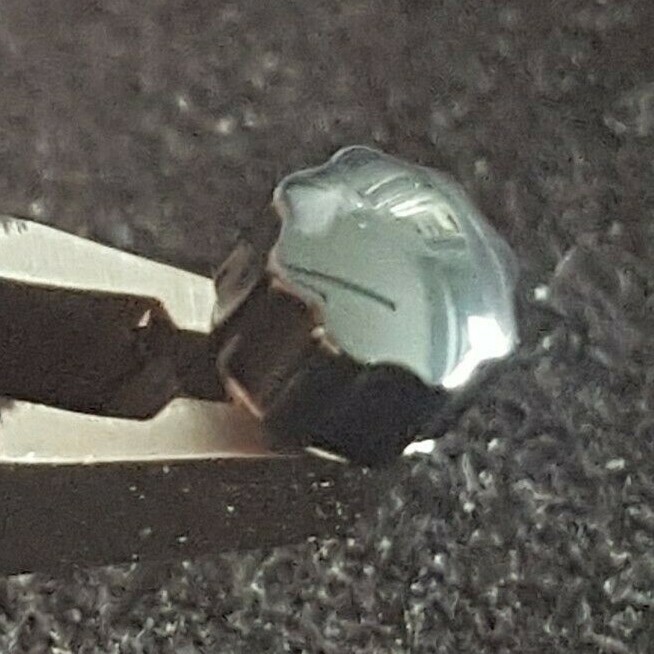 RADO Water Resistant Black Ceramic Cap Crown Part Number 48-072