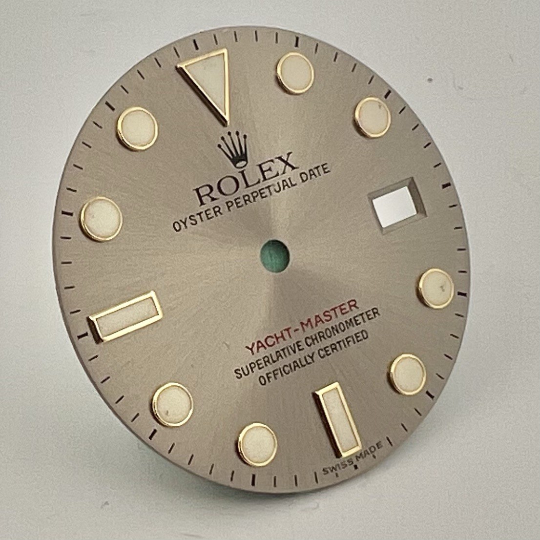 Rolex FACTORY Original Slate Gray Dial for 40mm Yacht Master Gold 16623 16628