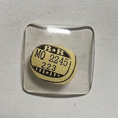 ELGIN : 5712 – Square w/Radius Corners 22.4mm x 22.3mm