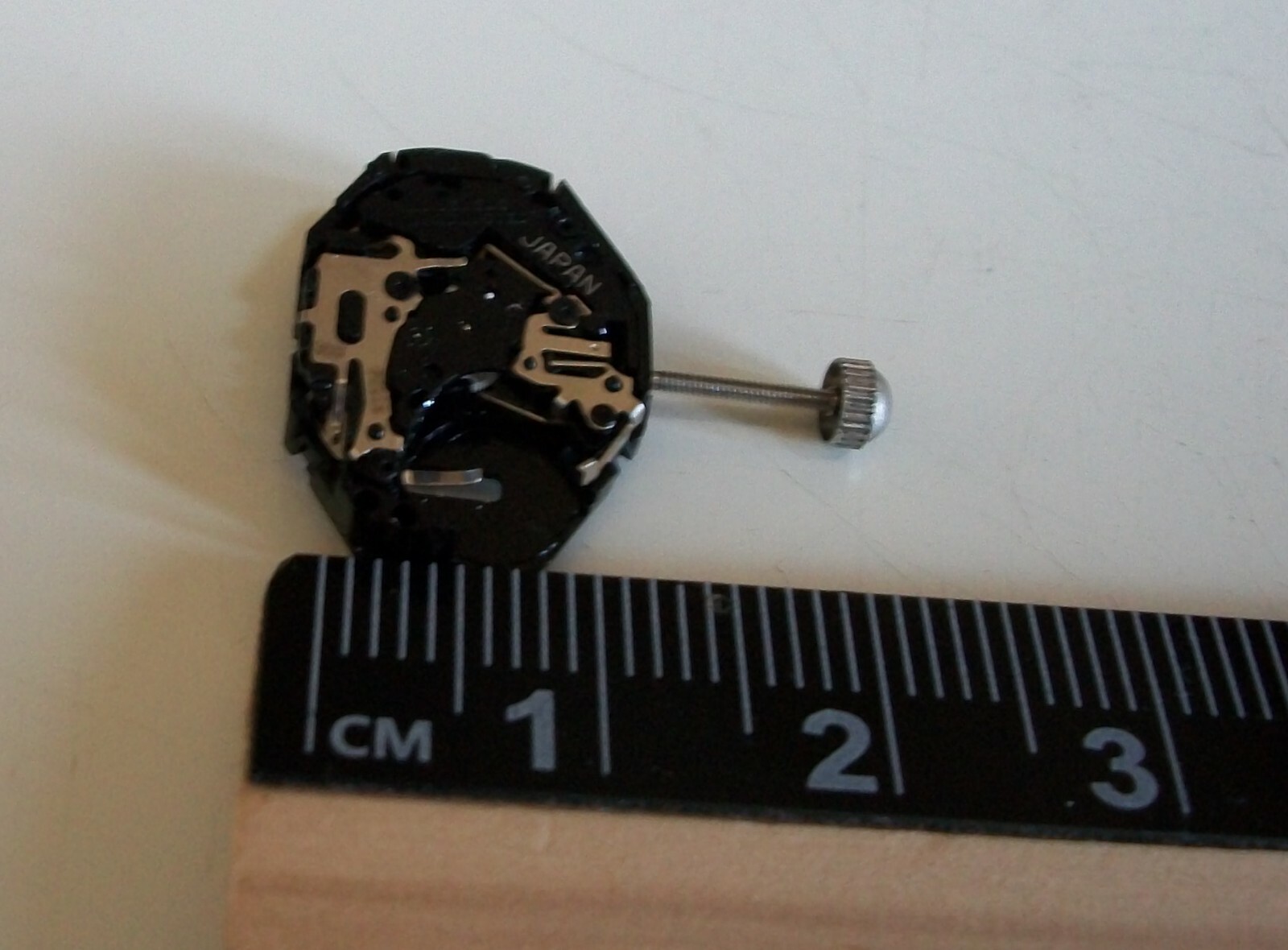 S110VJ21B & PC21 WATCH MOVEMENT WITH STEM AND 3 HANDS EACH