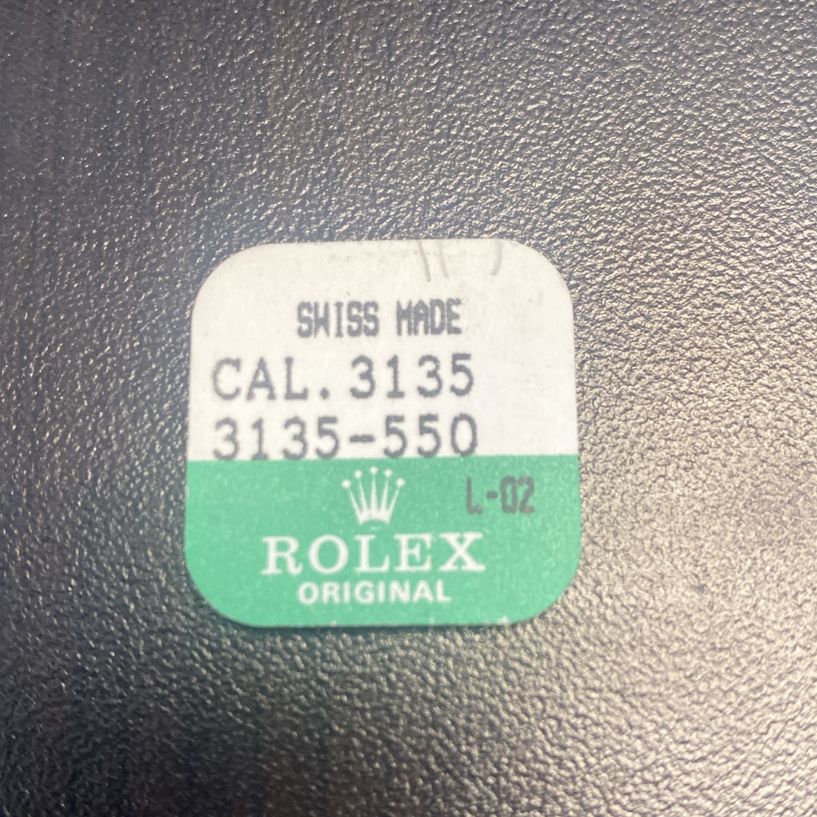 Rolex Caliber 3135 Pinion for Oscillating Weight 3135-550 – New Sealed Package