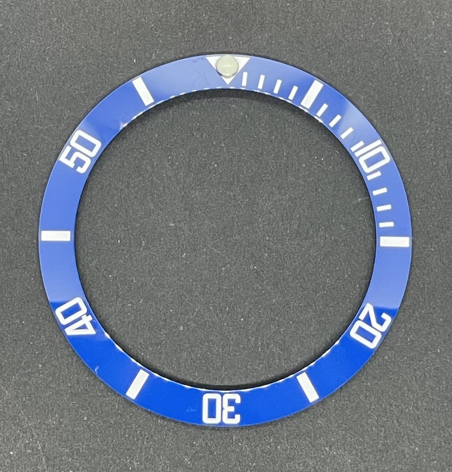 Replacement BLUE Ceramic Bezel For 40mm Rolex Submariner 116610 116613 116618