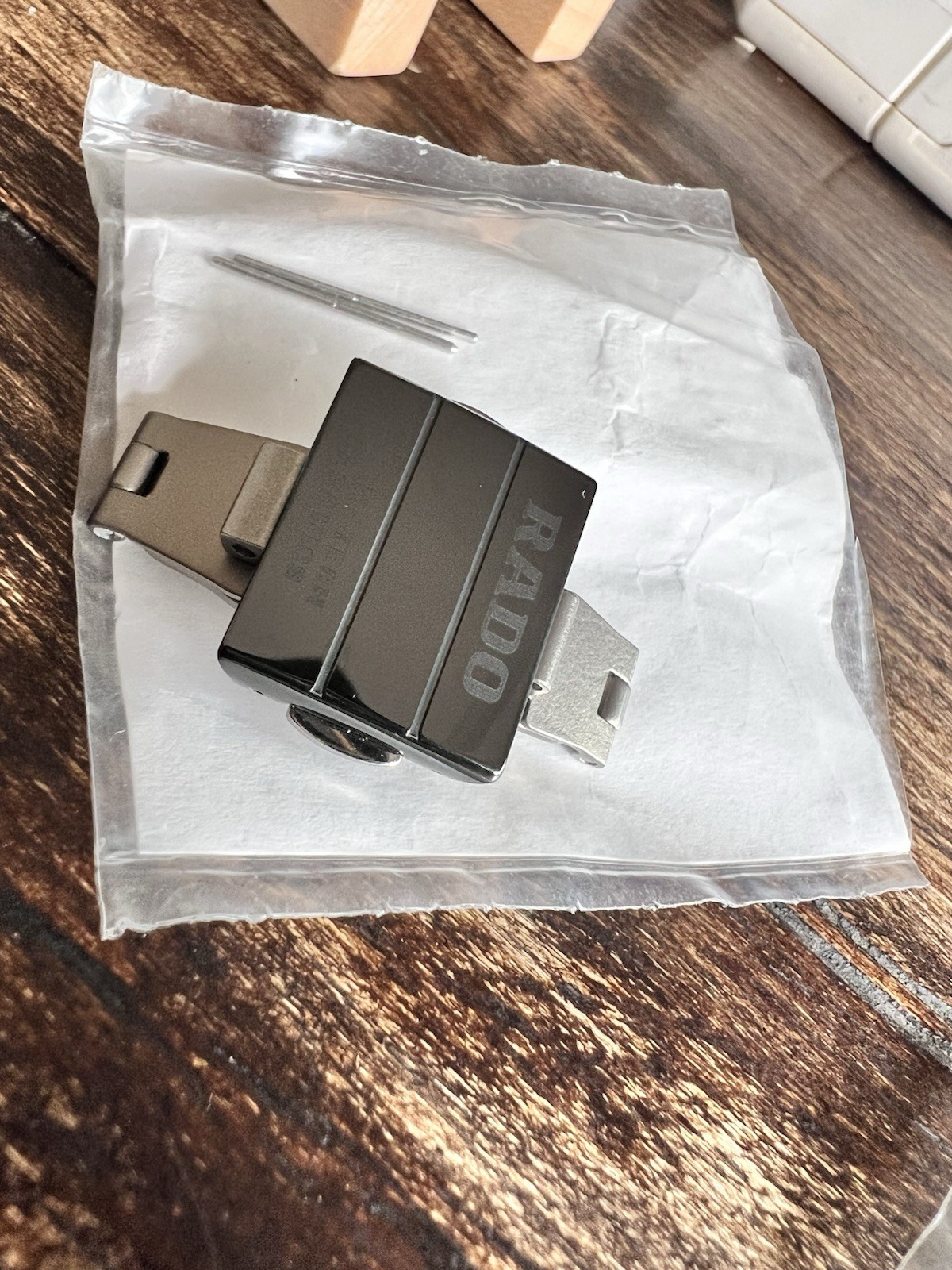 Rado Watch CLASP NEW SINTRA REF 04191 CERAMIC/TITANIUM 19/20 MM SWISS MADE