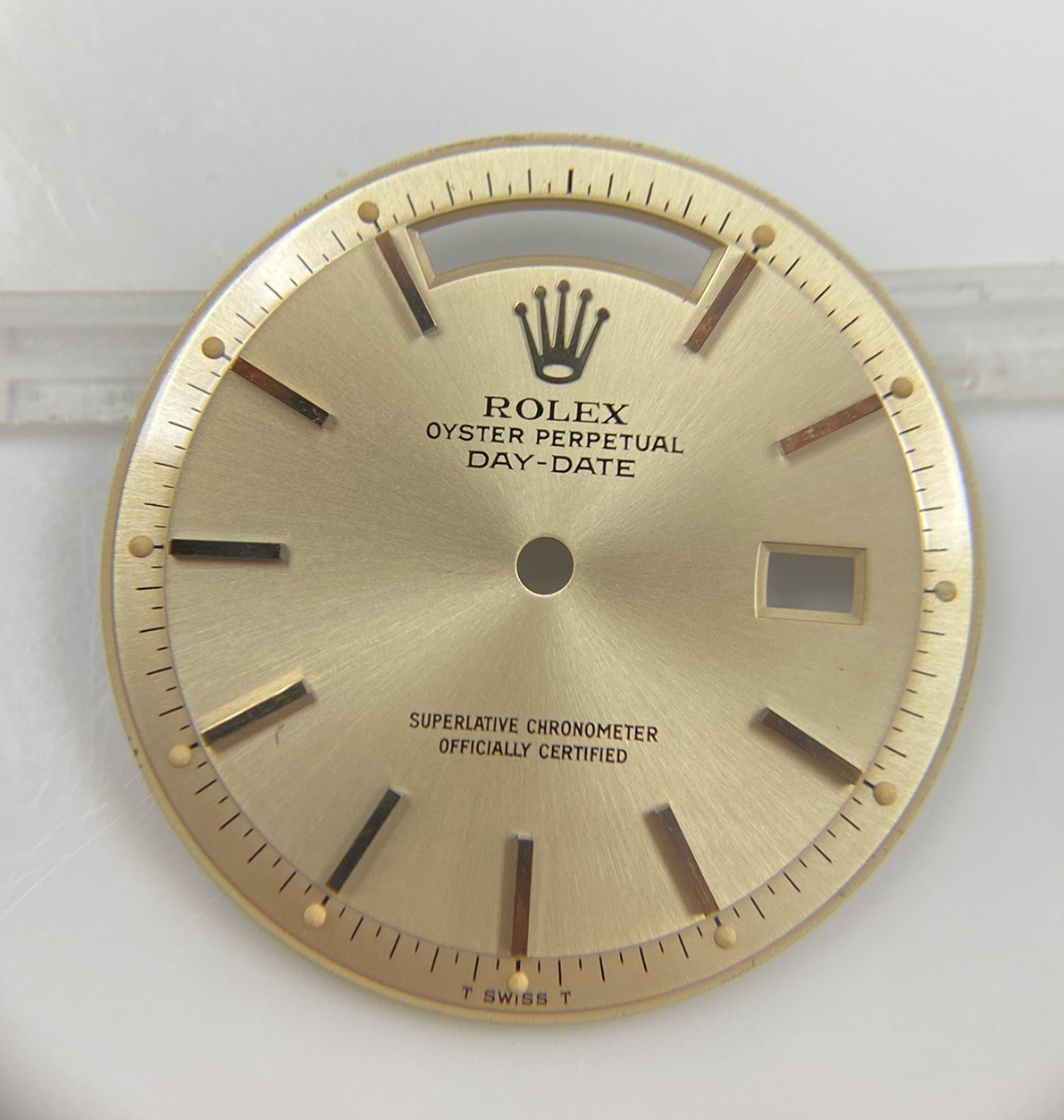 Genuine Rolex Day-Date 36mm President 1800 1802 1803 1807 Cal 1555/1556 GoldDial