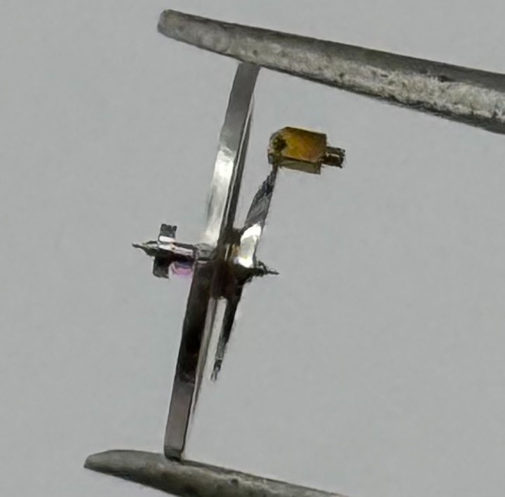 EB 8320 8321 8330 Balance Wheel Complete And Spring 6¾’’’ Watch Movements Parts