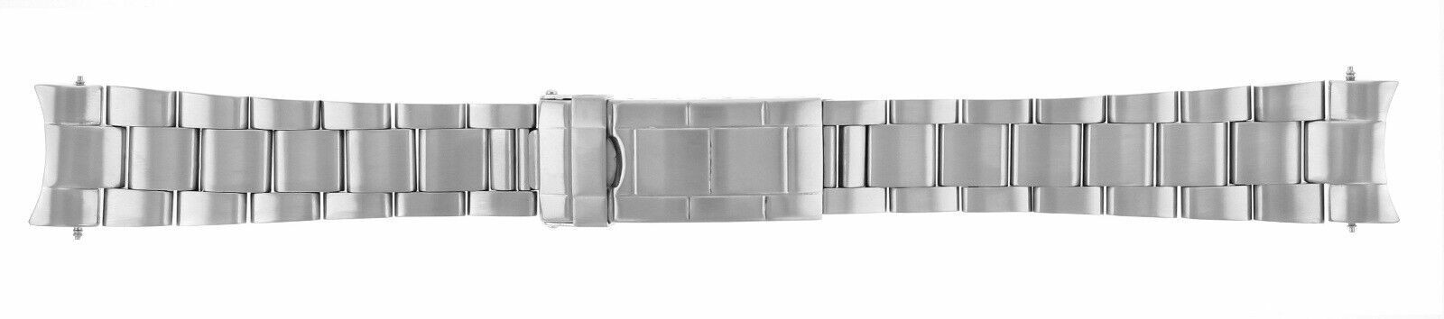 20MM STAINLESS STEEL OYSTER WATCH BAND FOR ROLEX SOLID ENDS 16800, 16700, 16710