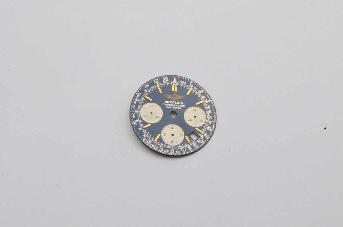 Breitling Zifferblatt Dial Old Navitimer 3 Herren Uhr 33Mm Blau