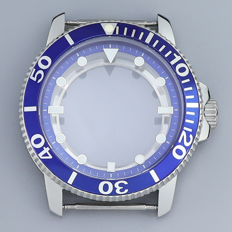 42.5mm starfish series Watch Case Glass back cover For Seiko nh35 nh36 Movement