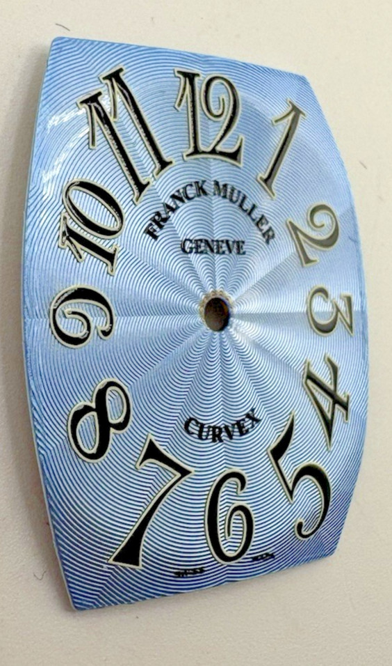 Franck Muller Cintree Curvex 1752QZ Light Blue Dial